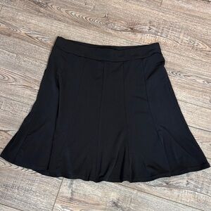 White House Black Market Medium M Flared Skirt with Subtle Paneling Stretchy